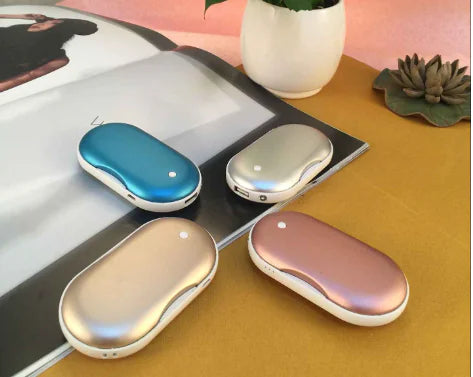 Rechargeable Mini Hand Warmer with USB Power Bank